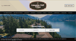 Desktop Screenshot of columbiacliffvillas.com